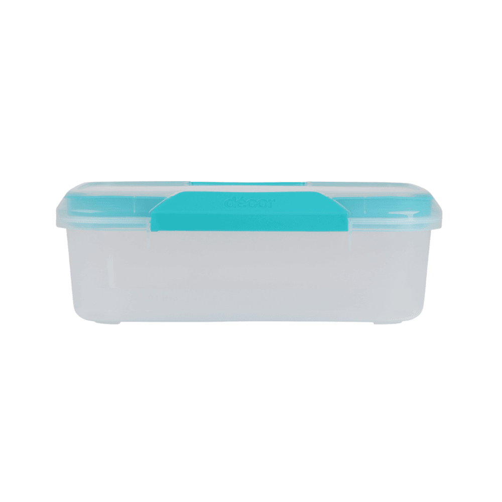 קופסת אחסון למזון 2 ליטר Fresh Seal Clips מלבנית