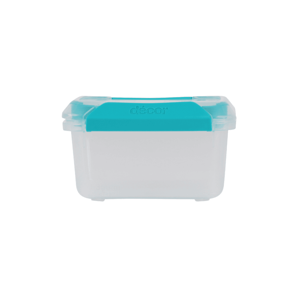 קופסת אחסון למזון 350 מ"ל Fresh Seal Clips מלבנית