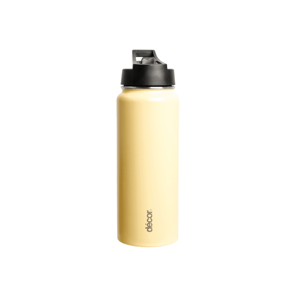 בקבוק שתייה תרמי 750 מ"ל Flip Active צהוב