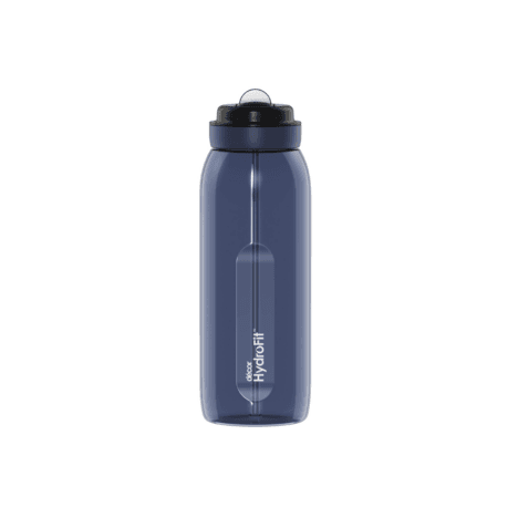בקבוק שתייה עם קש 1.5 ליטר HydroFit Soft-Sip כחול