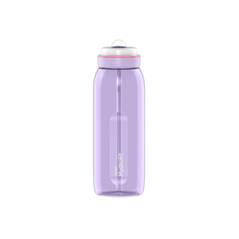 בקבוק שתייה עם קש 1.5 ליטר HydroFit Soft-Sip סגול