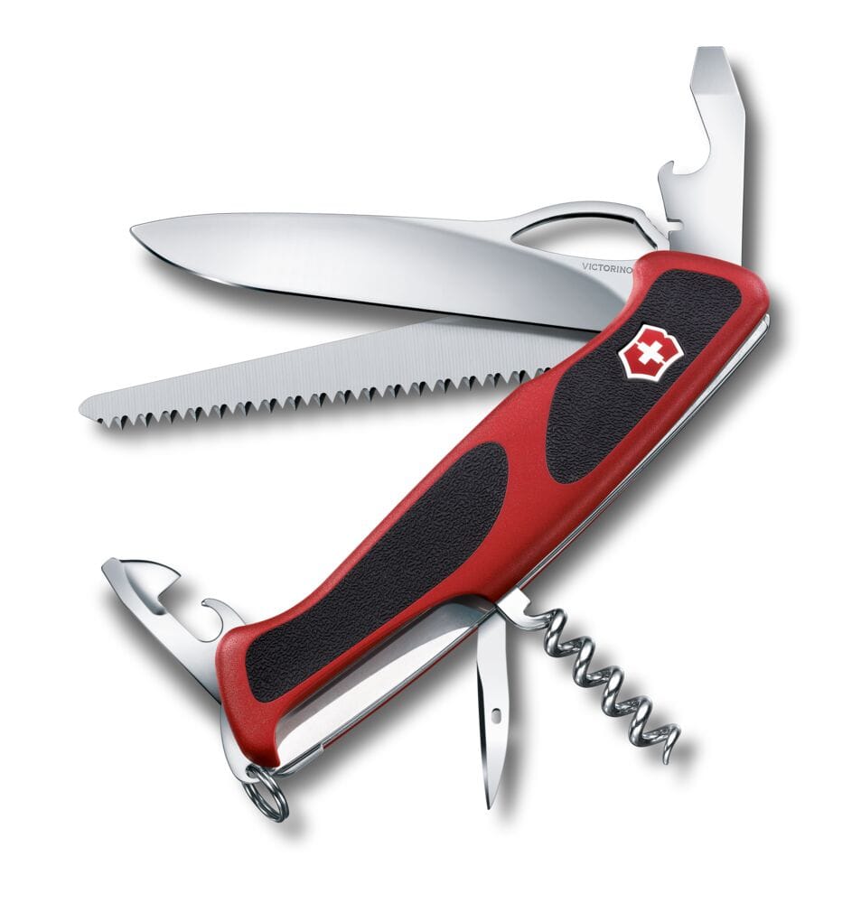אולר Ranger 79 M Grip אדום/שחור בבליסטר