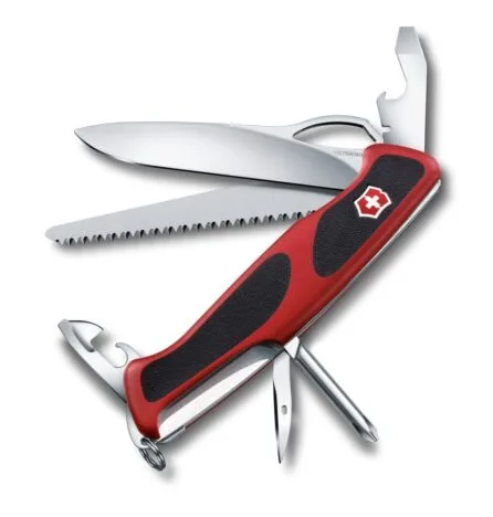 אולר Ranger 78 M Grip אדום/שחור בבליסטר