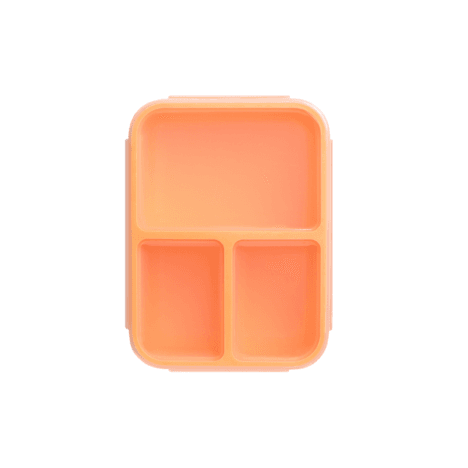 קופסת אוכל מחולקת 1.4 ליטר Bento Box כתום